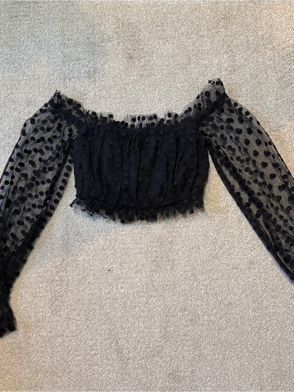 Baby Bye Bye Top in Black